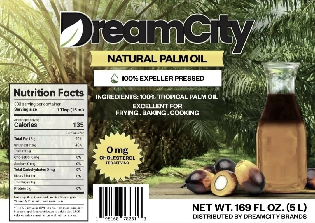 5 L Natural Palm Oil